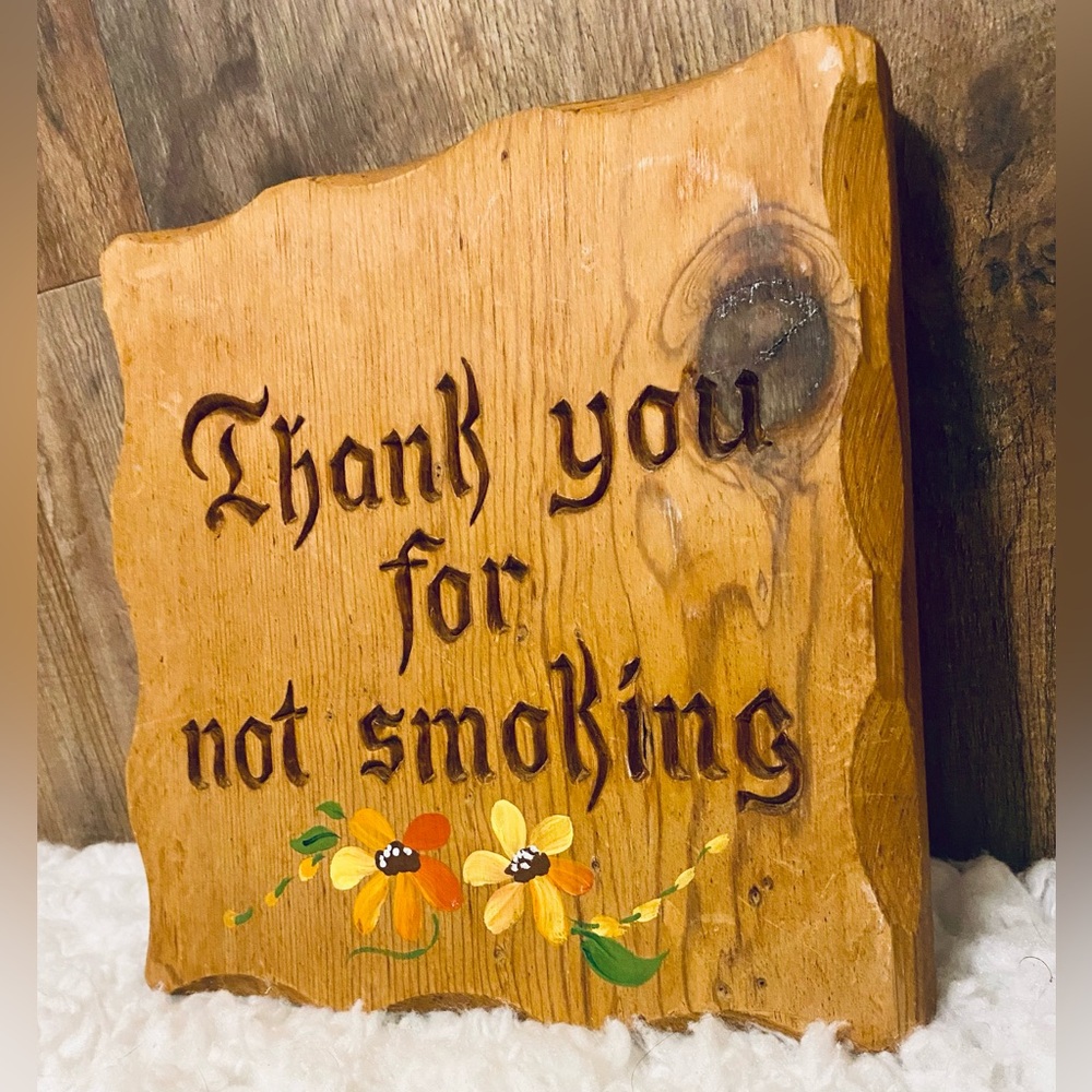 Lasercraft wood sign vintage